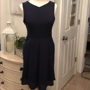BANANA REPUBLIC NAVY SZ 6 PETITE.